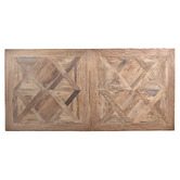 Chartwell Home Maddox Recycled Elm Wood Extendable Dining Table