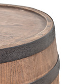 Chartwell Home Alma Recycled Elm Wood Side Table