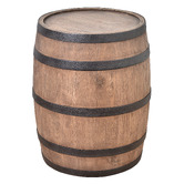 Chartwell Home Alma Recycled Elm Wood Side Table