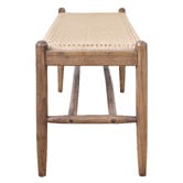 Chartwell Home Blackwell Recycled Oak Wood Dining Bench