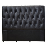 Chartwell Home Lochlan Genuine Leather Queen Bedhead