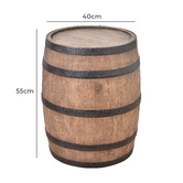 Chartwell Home Alma Recycled Elm Wood Side Table