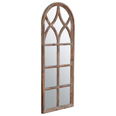 Chartwell Home Fresno Arched Fir Wood Wall Mirror