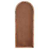 Chartwell Home Fresno Arched Fir Wood Wall Mirror