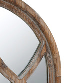 Chartwell Home Fresno Arched Fir Wood Wall Mirror