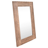 Chartwell Home Winslow Reclaimed Elm Wood Wall Mirror