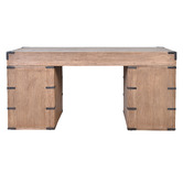 Chartwell Home Belmont Reclaimed Elm Wood Desk