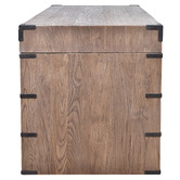 Chartwell Home Belmont Reclaimed Elm Wood Desk