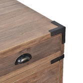 Chartwell Home Belmont Reclaimed Elm Wood Desk