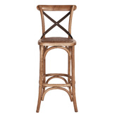 Chartwell Home 76cm Demeter Oak Wood Barstool