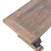 Chartwell Home 5 Seater Juno Reclaimed Elm Wood Dining Bench