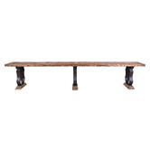 Chartwell Home 5 Seater Juno Reclaimed Elm Wood Dining Bench