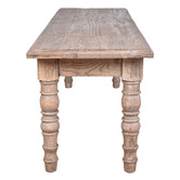 Chartwell Home 3 Seater Jayla Reclaimed Elm Wood Dining Bench
