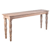 Chartwell Home Jayla II Reclaimed Elm Wood Console Table