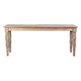 Chartwell Home Jayla II Reclaimed Elm Wood Console Table