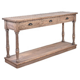 Chartwell Home Sana Reclaimed Elm Wood Console Table