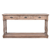 Chartwell Home Sana Reclaimed Elm Wood Console Table