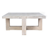 Chartwell Home Rollins Square Recycled Elm Wood Coffee Table