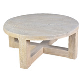 Chartwell Home Rollins Recycled Elm Wood Coffee Table