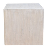 Chartwell Home Mathis Recycled Elm Wood Side Table
