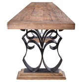 Chartwell Home 6 Seater Juno Reclaimed Elm Wood Dining Bench