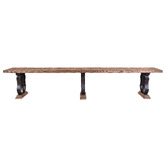 Chartwell Home 6 Seater Juno Reclaimed Elm Wood Dining Bench