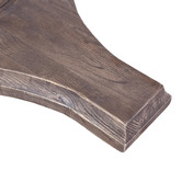 Chartwell Home Nalia Recycled Elm Wood Dining Table