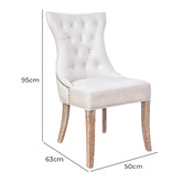 Chartwell Home Angeni Cowhide Leather Dining Chairs