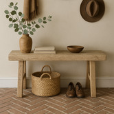 Chartwell Home Pachoca Recycled Elm Wood Dining Bench