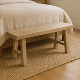Chartwell Home Pachoca Recycled Elm Wood Dining Bench