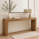 Chartwell Home Abigale Reclaimed Elm Wood Console Table