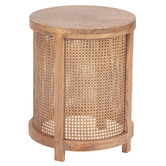 Chartwell Home Bradford Mindi Wood Side Table