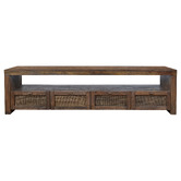 Chartwell Home Bradford Mango Wood Entertainment Unit