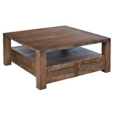 Chartwell Home Bradford Square Mango Wood Coffee Table