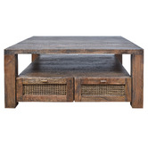 Chartwell Home Bradford Square Mango Wood Coffee Table