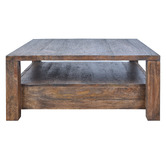 Chartwell Home Bradford Square Mango Wood Coffee Table