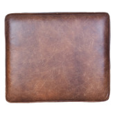 Chartwell Home Venigni Cowhide Leather Ottoman