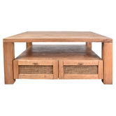 Chartwell Home Bradford Square Mindi Wood Coffee Table