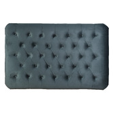 Chartwell Home Manus Velvet Ottoman