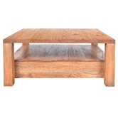 Chartwell Home Bradford Square Mindi Wood Coffee Table