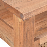 Chartwell Home Bradford Square Mindi Wood Coffee Table