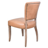 Chartwell Home Polendina Cowhide Leather Dining Chairs