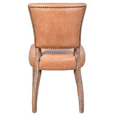 Chartwell Home Polendina Cowhide Leather Dining Chairs