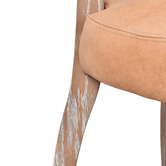 Chartwell Home Polendina Cowhide Leather Dining Chairs