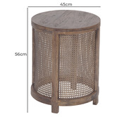 Chartwell Home Bradford Mango Wood Side Table