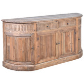 Chartwell Home Clara Reclaimed Pine Wood &amp; Elm Wood Sideboard
