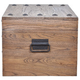 Chartwell Home Gavin Reclaimed Elm Wood Coffee Table