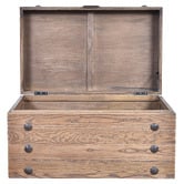 Chartwell Home Gavin Reclaimed Elm Wood Coffee Table