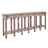 Chartwell Home Therese Reclaimed Elm Wood Console Table