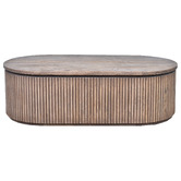 Chartwell Home Giovan Reclaimed Elm Wood Coffee Table